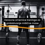 Osnovne smernice treninga za pridobivanje mišične mase